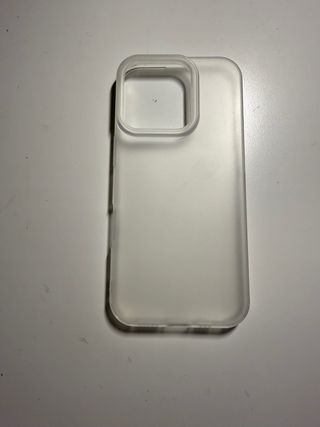 Capa iPhone 16 Pro Transparente Fosca