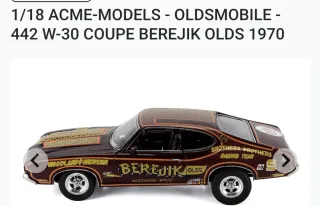 160€ per auto  Modellini 1:18