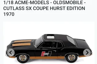 160€ per auto  Modellini 1:18