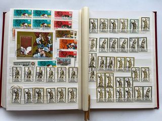 Clasificador Sellos Alemania DDR Usados 50 PAG.