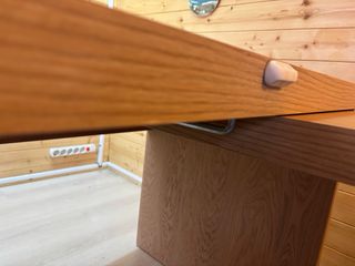 Escritorio IKEA madera con lateral extraible
