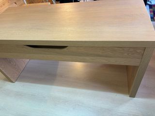 Escritorio IKEA madera con lateral extraible