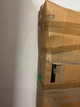 Escritorio IKEA madera con lateral extraible