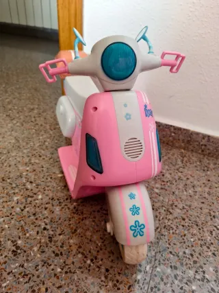 Moto Nancy Infantil Rosa