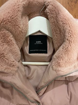 Chaqueta Zara rosa talla M