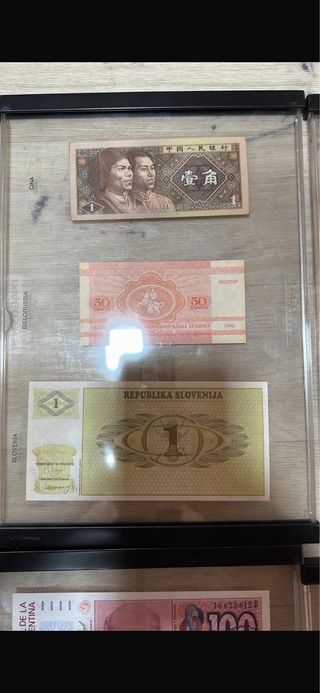 Lotto 1: 1 Cordoba Nicaragua, 20 Kwacha Zambia, 1