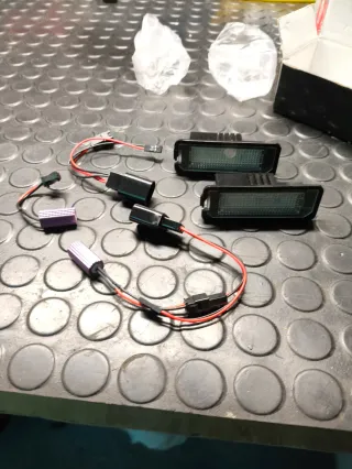 Luces LED Matrícula Golf 6