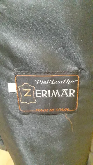 Chaleco de Cuero Patchwork Gris