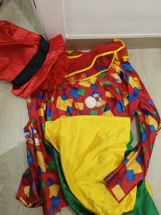 Disfraz Payaso Talla L
