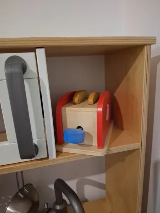 Cocinita de madera IKEA