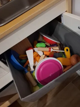 Cocinita de madera IKEA