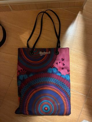 Bolso de mano Desigual multicolor
