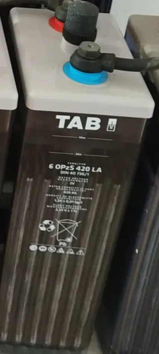 Batería solar FIAMM TAB 2V