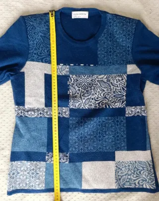 Lote 2 jerseys M Olga Santoni + Asimétrico