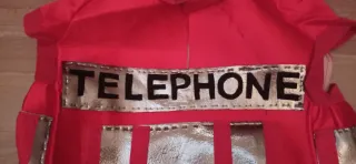Disfraz Cabina Telefónica Británica