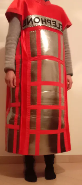 Disfraz Cabina Telefónica Británica
