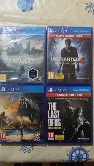 Confezione 4 Giochi PS4
