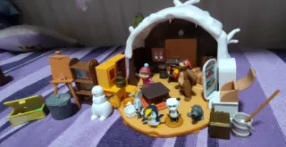 Lotto Giocattoli Case di Masha & Orso + personaggi