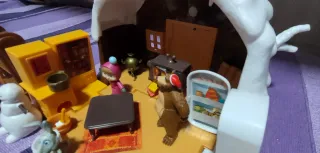 Lotto Giocattoli Case di Masha & Orso + personaggi