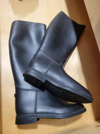 Botas de goma negras talla 38