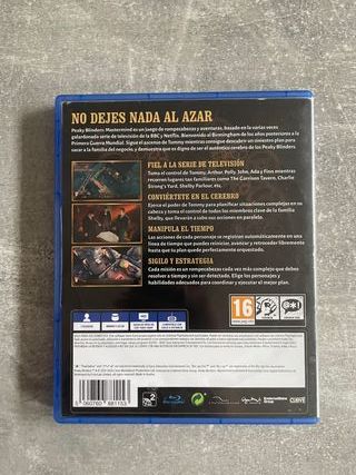 Peaky Blinders Mastermind PS4