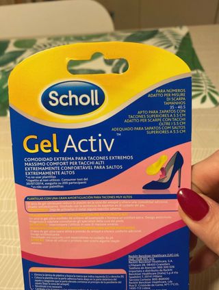 Solette Scholl Gel Activ Tacchi Alti