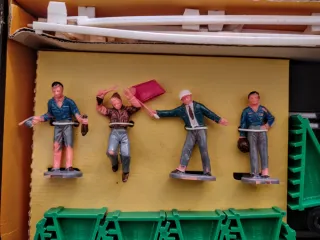 SCALEXTRIC SET AMPLIACION N°3 COMPLETO CON FIGURAS