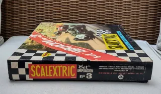 SCALEXTRIC SET AMPLIACION N°3 COMPLETO CON FIGURAS