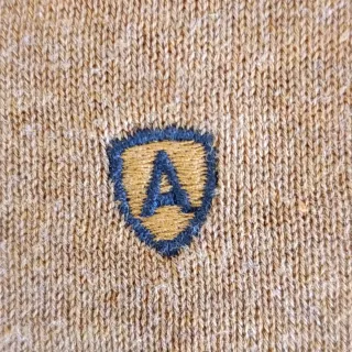 Jersey Alvaro Moreno XL 100% Algodón Mostaza Logo