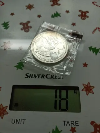 Lote Monedas Plata 2000 pesetas y 5 Pesetas 1870