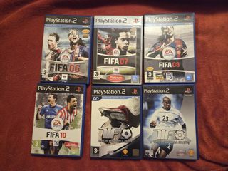 12 Jogos Futebol PS2 Variados