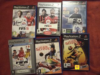 12 Jogos Futebol PS2 Variados