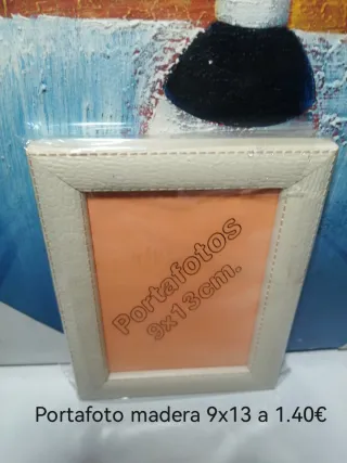 Portafotos Plata 9x13cm