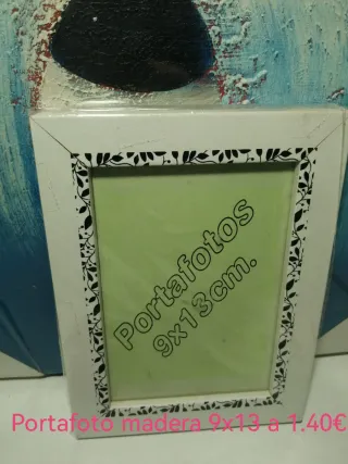 Portafotos Plata 9x13cm