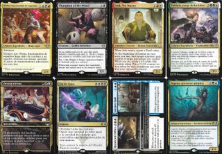 72 Cartas Magic MTG Raras/Míticas con 18 Caminante