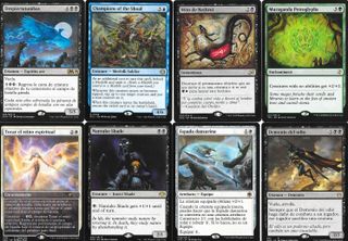 72 Cartas Magic MTG Raras/Míticas con 18 Caminante