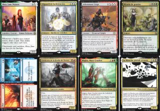 72 Cartas Magic MTG Raras/Míticas con 18 Caminante