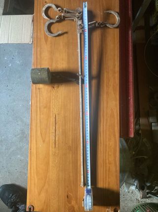 Báscula Romana Antigua