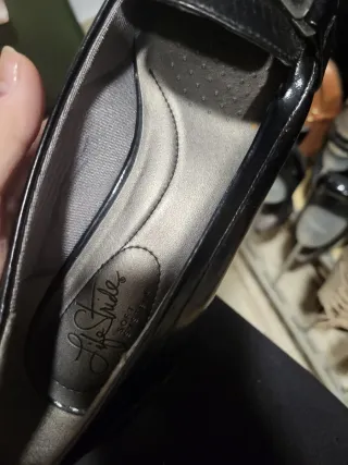 Zapatos charol LifeStride negros cómodos