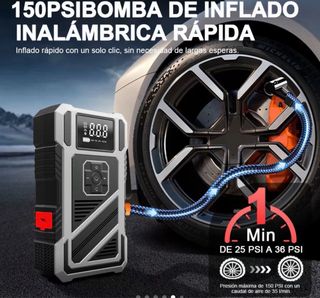 Arrancador Batería 3000A + Compresor