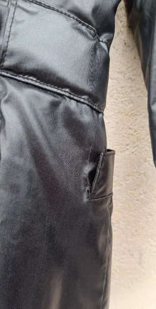 Cappotto Versace donna vintage nero