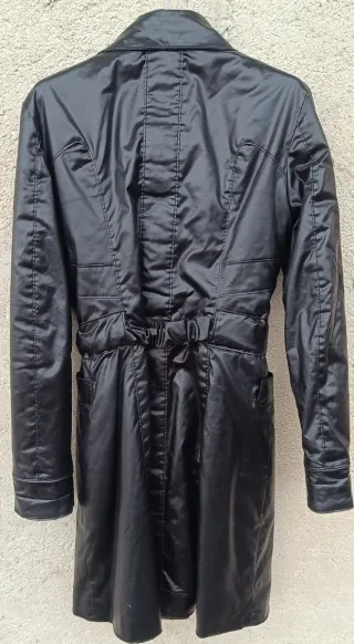 Cappotto Versace donna vintage nero