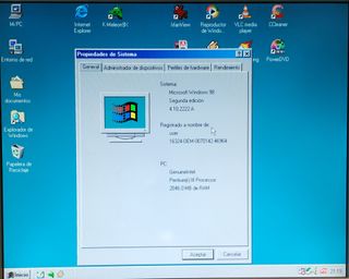 PC ASUS P5KPL Retro Win 98/XP