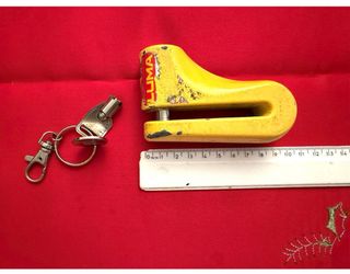 Bloqueo de disco antirrobo moto Luma made in Italy