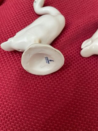 Lladro Cisnes Porcelana