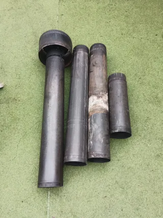 Tubos para estufa  de leña 1'50mm