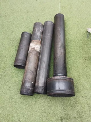 Tubos para estufa  de leña 1'50mm