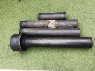 Tubos para estufa  de leña 1'50mm