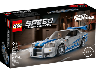 LEGO 76917 Nissan Skyline GT-R 34, Usado completo