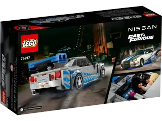LEGO 76917 Nissan Skyline GT-R 34, Usado completo